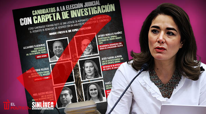 INE rechaza anular candidaturas judiciales ligadas al crimen