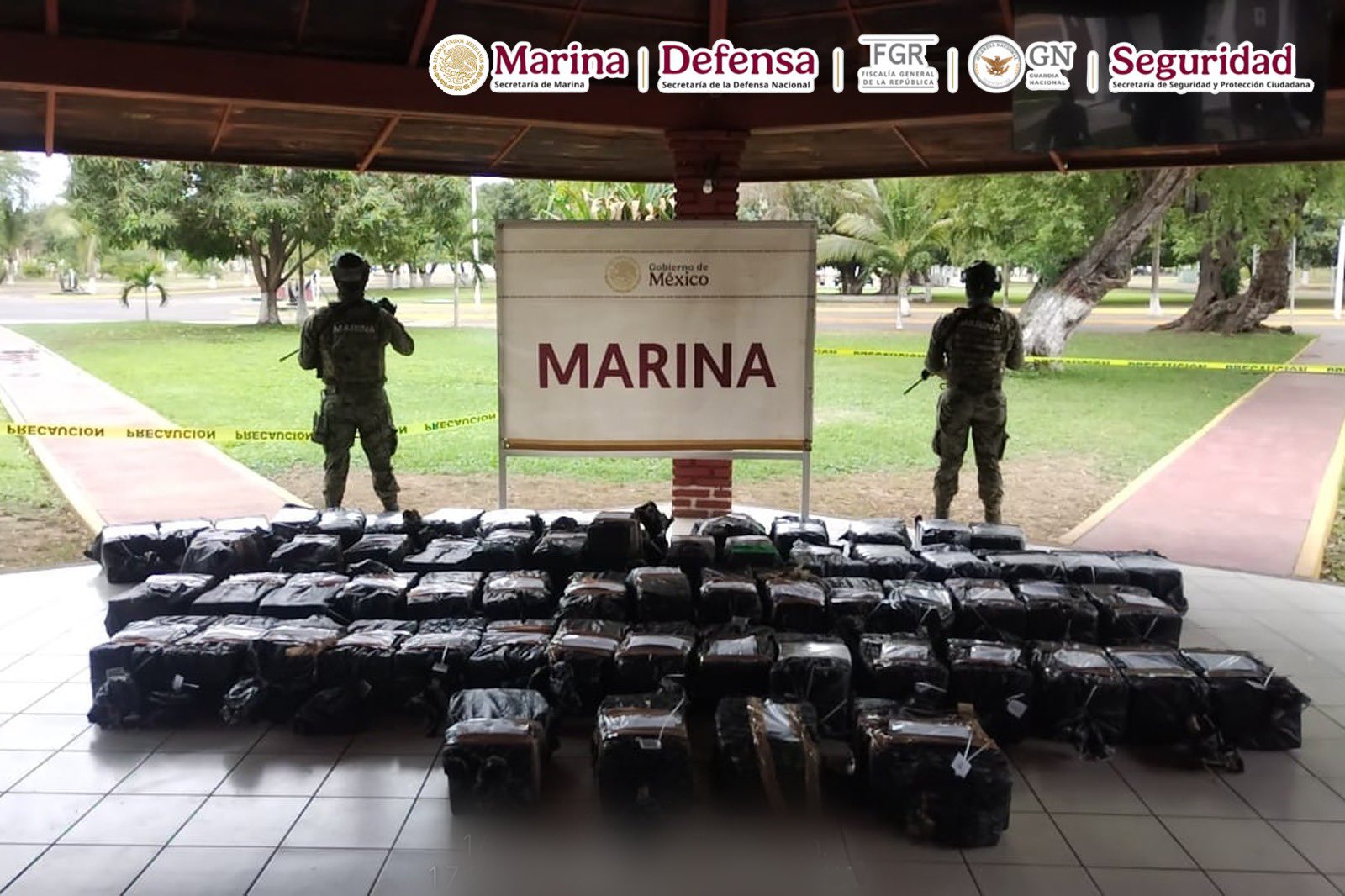 Marina asegura cocaina