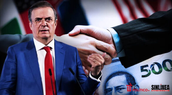 Ebrard habla record de ied en 2025