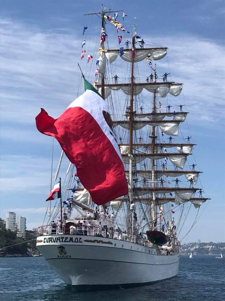 Misión de buque Cuauhtémoc quedó suspendida