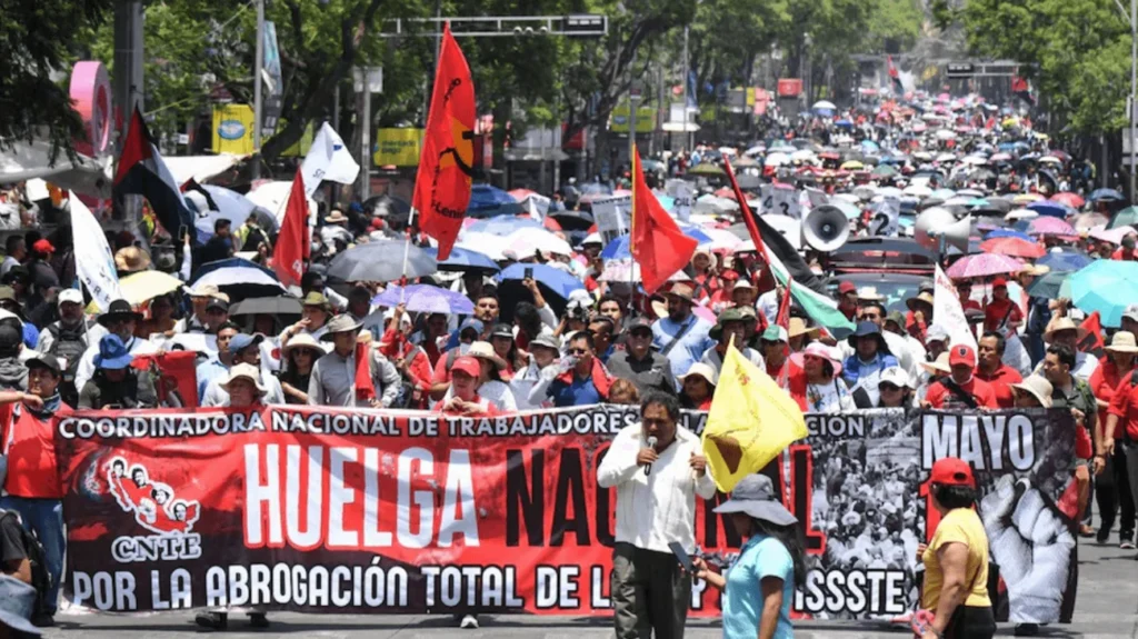 Protestas CNTE