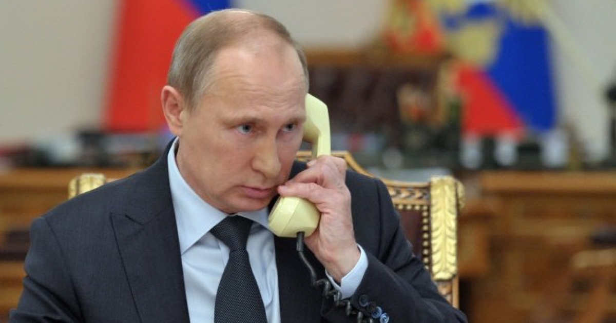 Putin en llamada