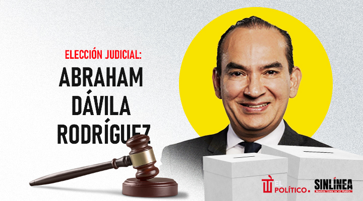 Él es Abraham Dávila, candidato a ministro de la SCJN