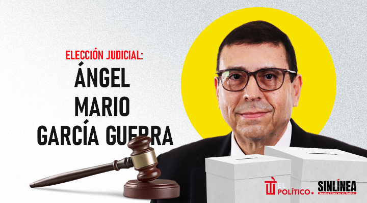 Él es Mario García, candidato a ministro de la SCJN