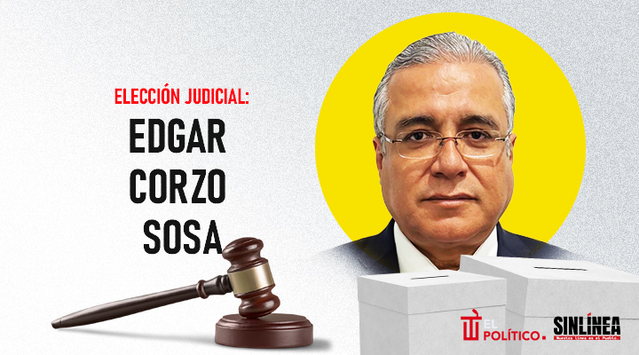 Él es Edgar Corzo Sosa, candidato a ministro de la SCJN