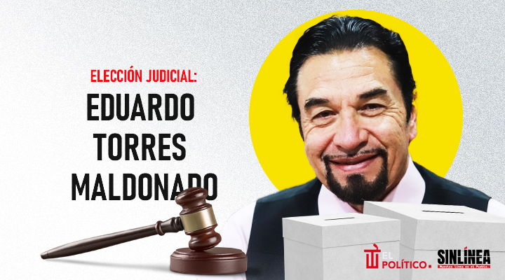 Él es Eduardo Torres, candidato a ministro de la SCJN