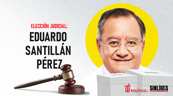 Él es Eduardo Santillán, candidato a ministro de la SCJN