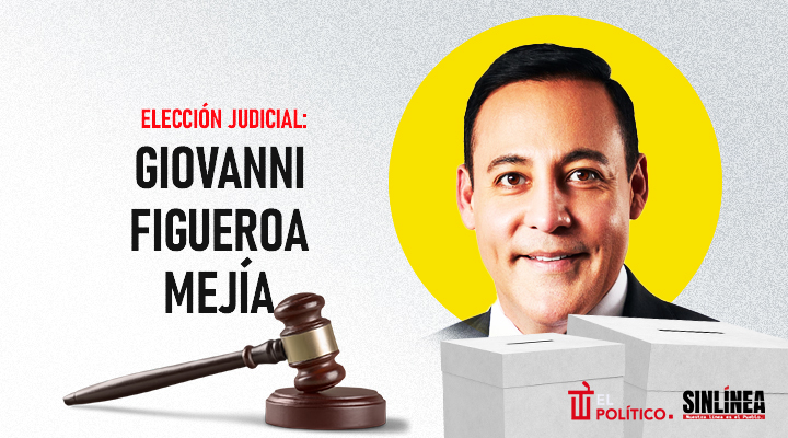 Él es Giovanni Figueroa, candidato a ministro de la SCJN