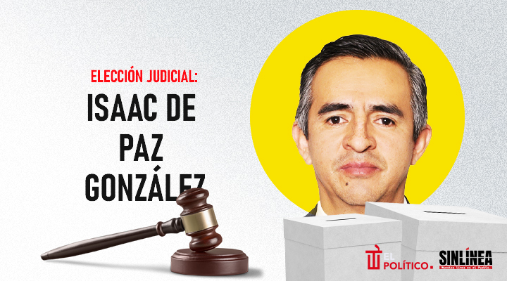 Él es Isaac de Paz, candidato a ministro de la SCJN