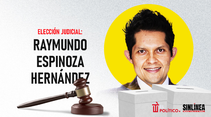 Él es Raymundo Espinoza, candidato a ministro de la SCJN