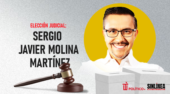 Él es Sergio Molina, candidato a ministro de la SCJN