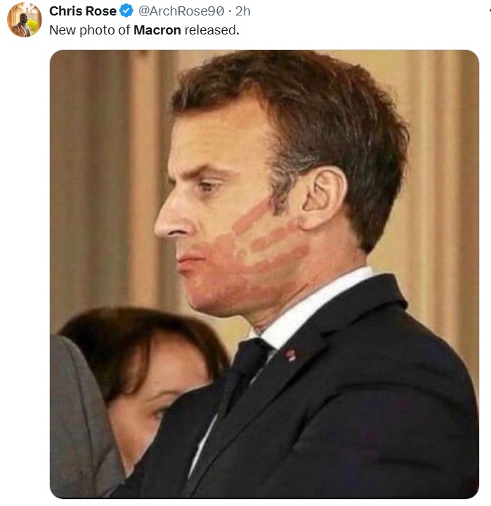 Redes tunden a Macron