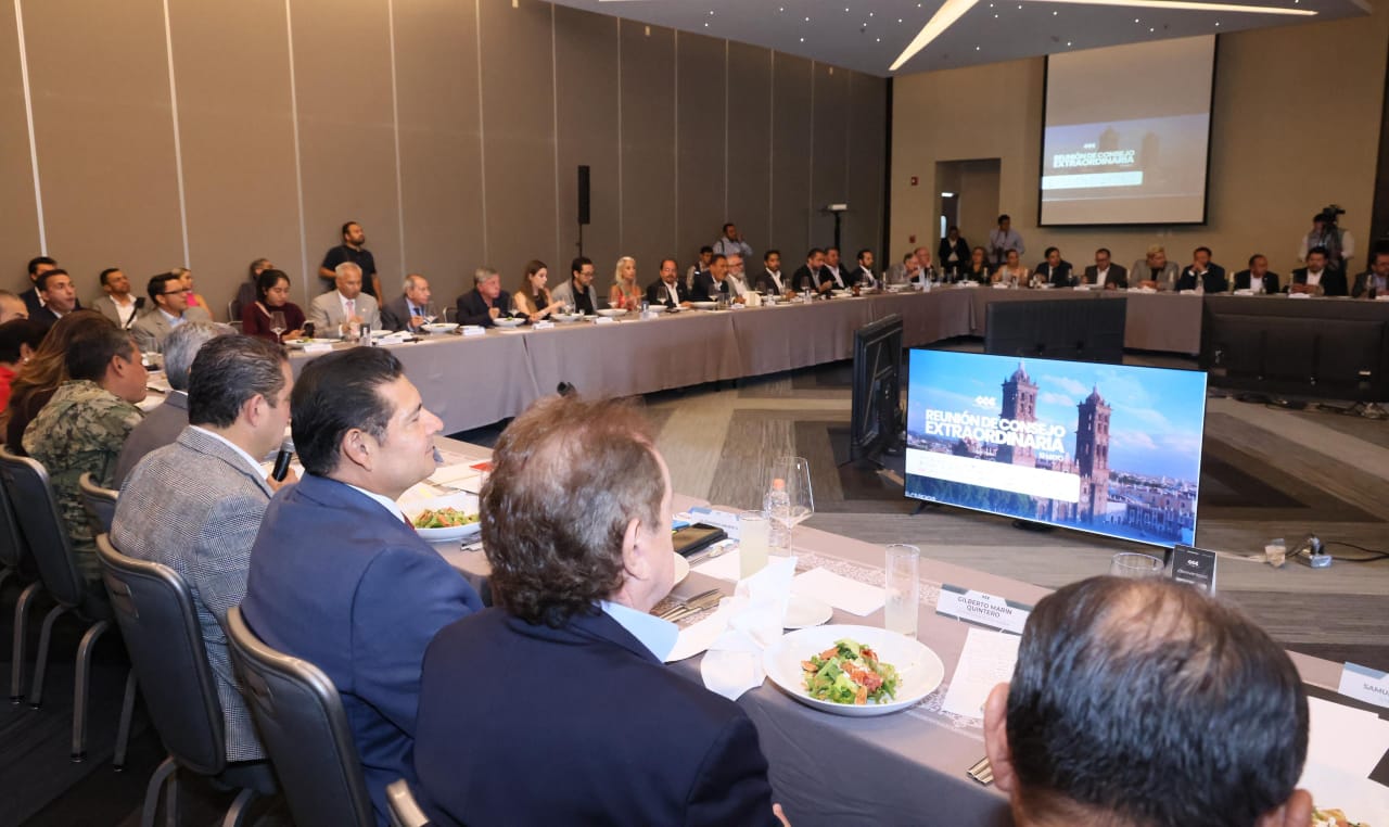 Reunión de Armenta y empresarios