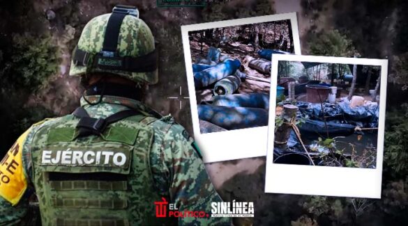 Sedena y FGR desmantelan narcolaboratorio en Hidalgo