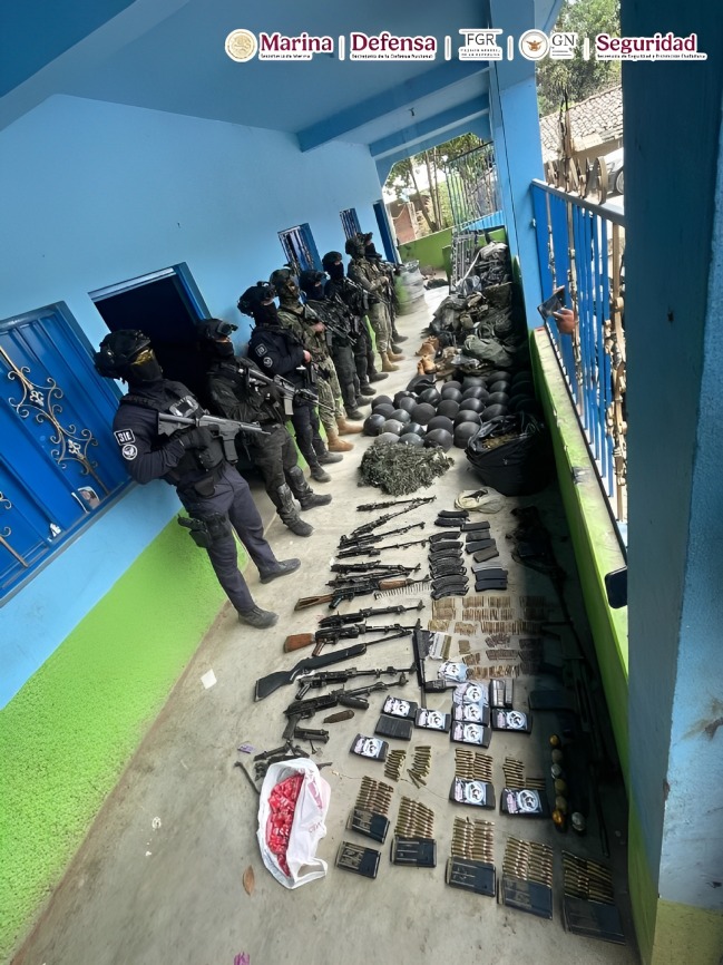 Semar coordina operativo contra el CJNG en Michoacán