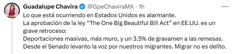 Senadora Chavira