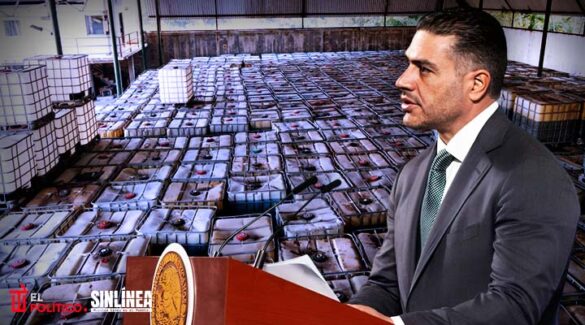 Tabasco. Harfuch asegura 1.5 millones de litros de huachicol