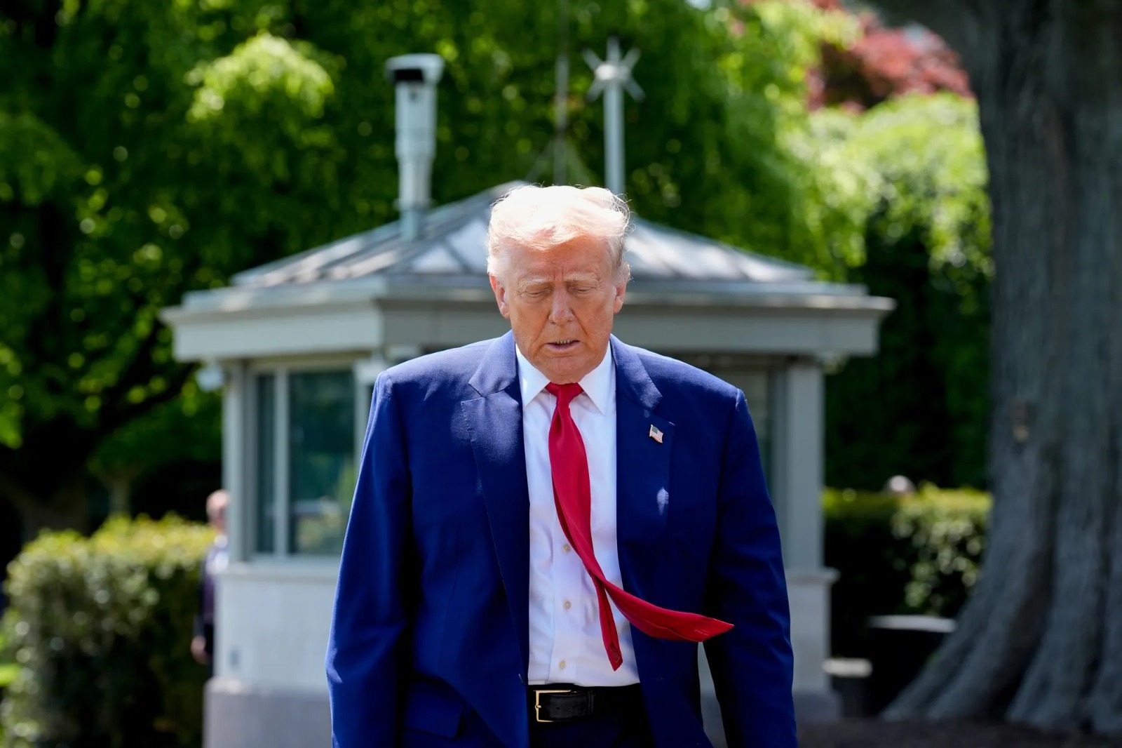 Trump asegura no sabe si respetará la constitución