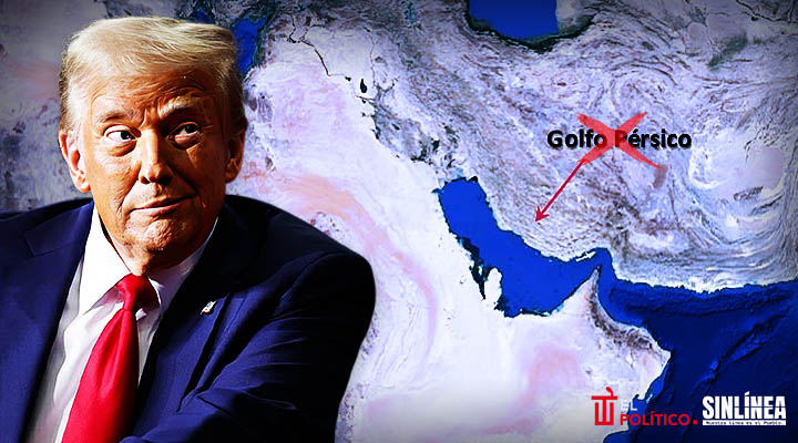 Trump cambiaría nombre del golfo Pérsico a golfo Arábigo