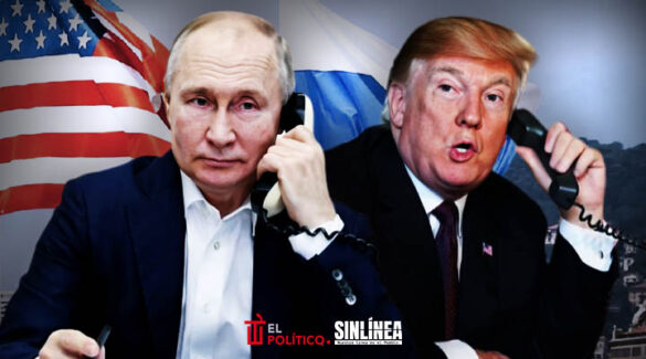 Trump y Putin en llamada
