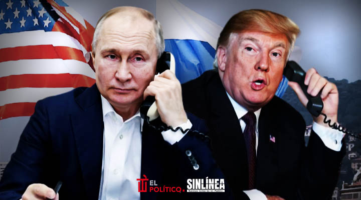 Trump y Putin en llamada