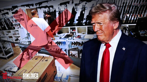 Trump ordena frenar tráfico de armas de EU a México