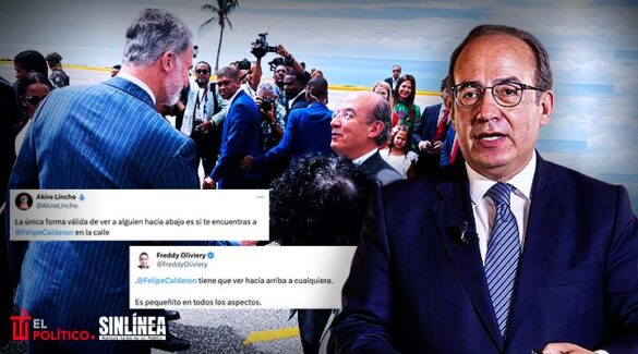 Tunden a Calderón tras foto con rey de España