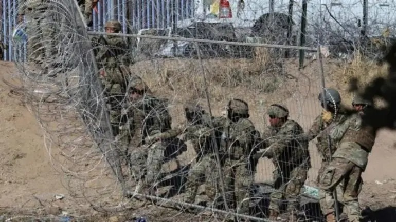 Zonas de frontera con EU