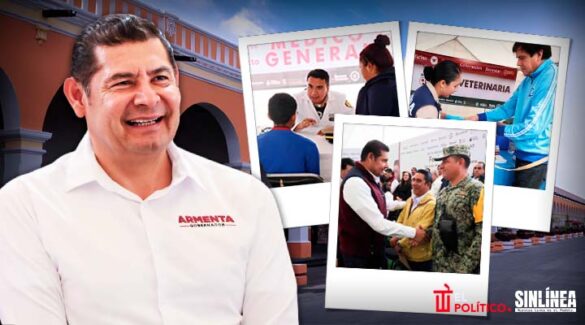 Alejandro Armenta inaugura Feria por la Paz en Acatzingo