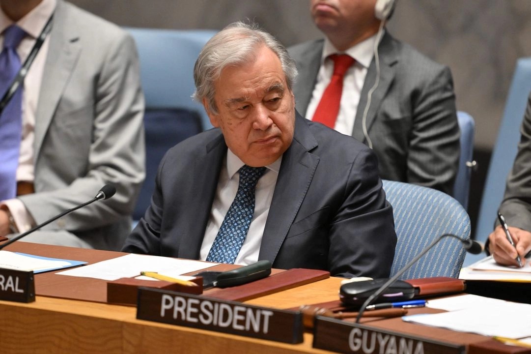 Antonio Guterres exige alto al fuego en Irán