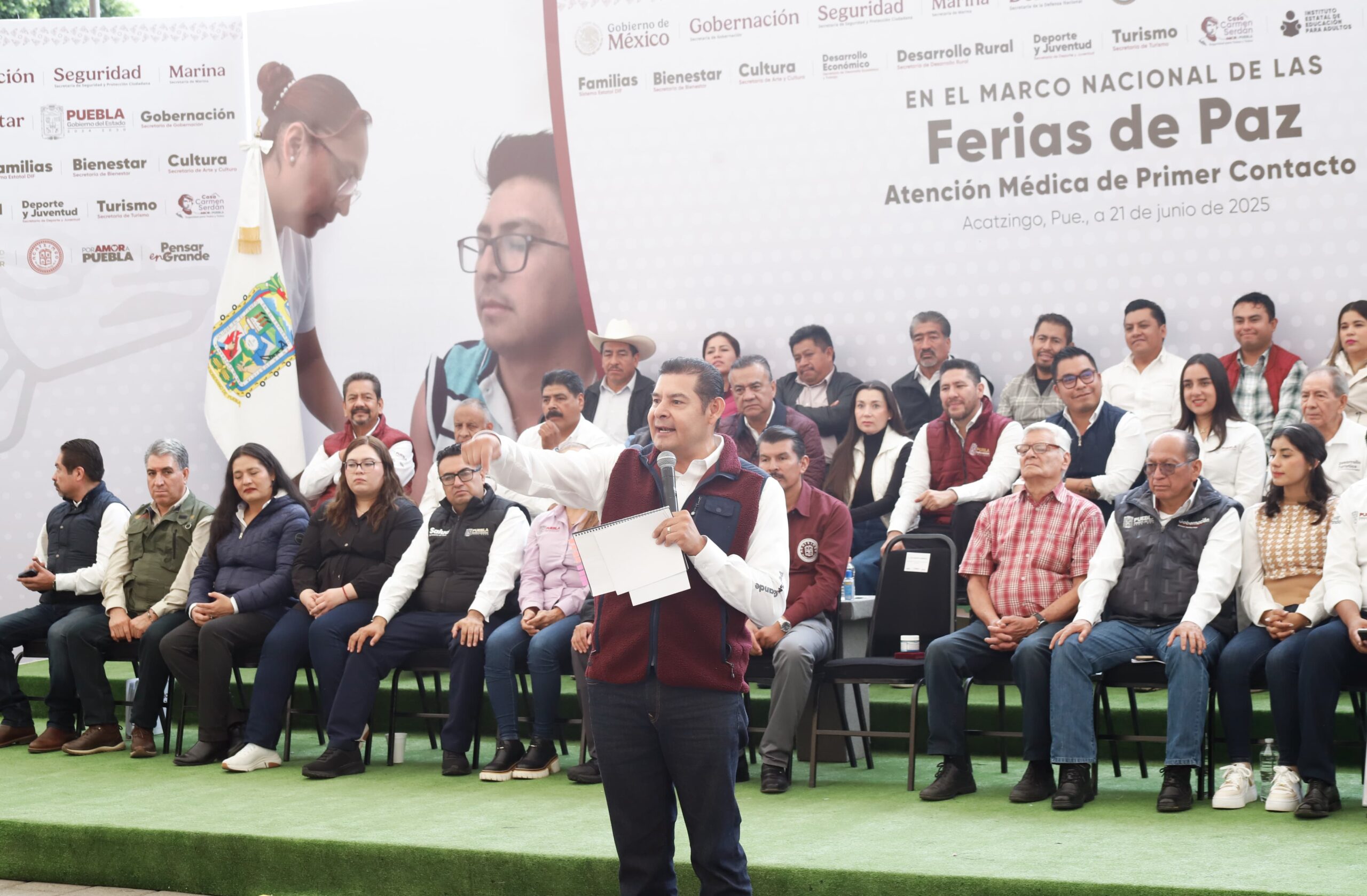 Armenta asegura que ferias por la paz deben estar alineadas a políticas de Sheinbaum