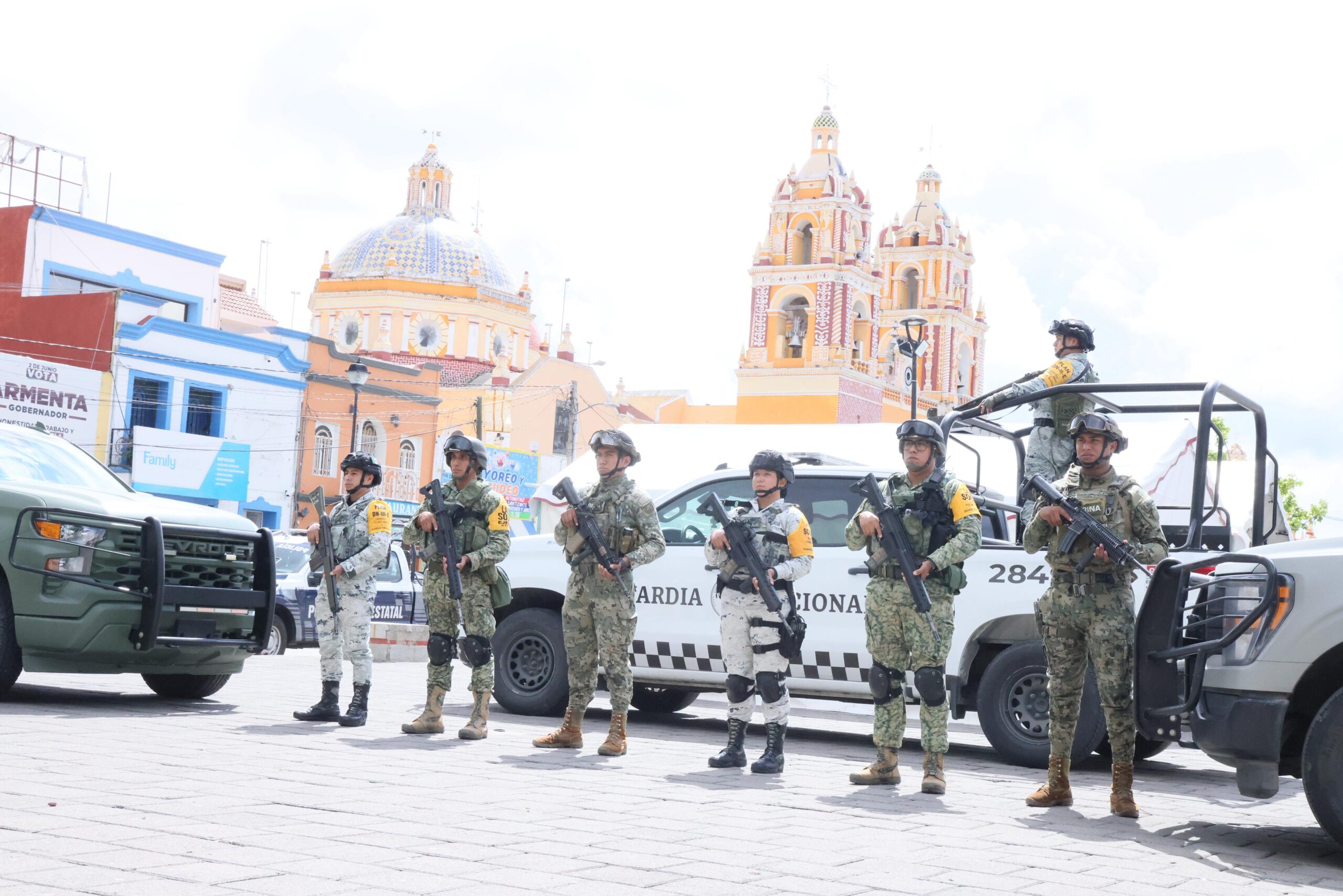 Armenta inaugura ferias por la paz en Acatzingo
