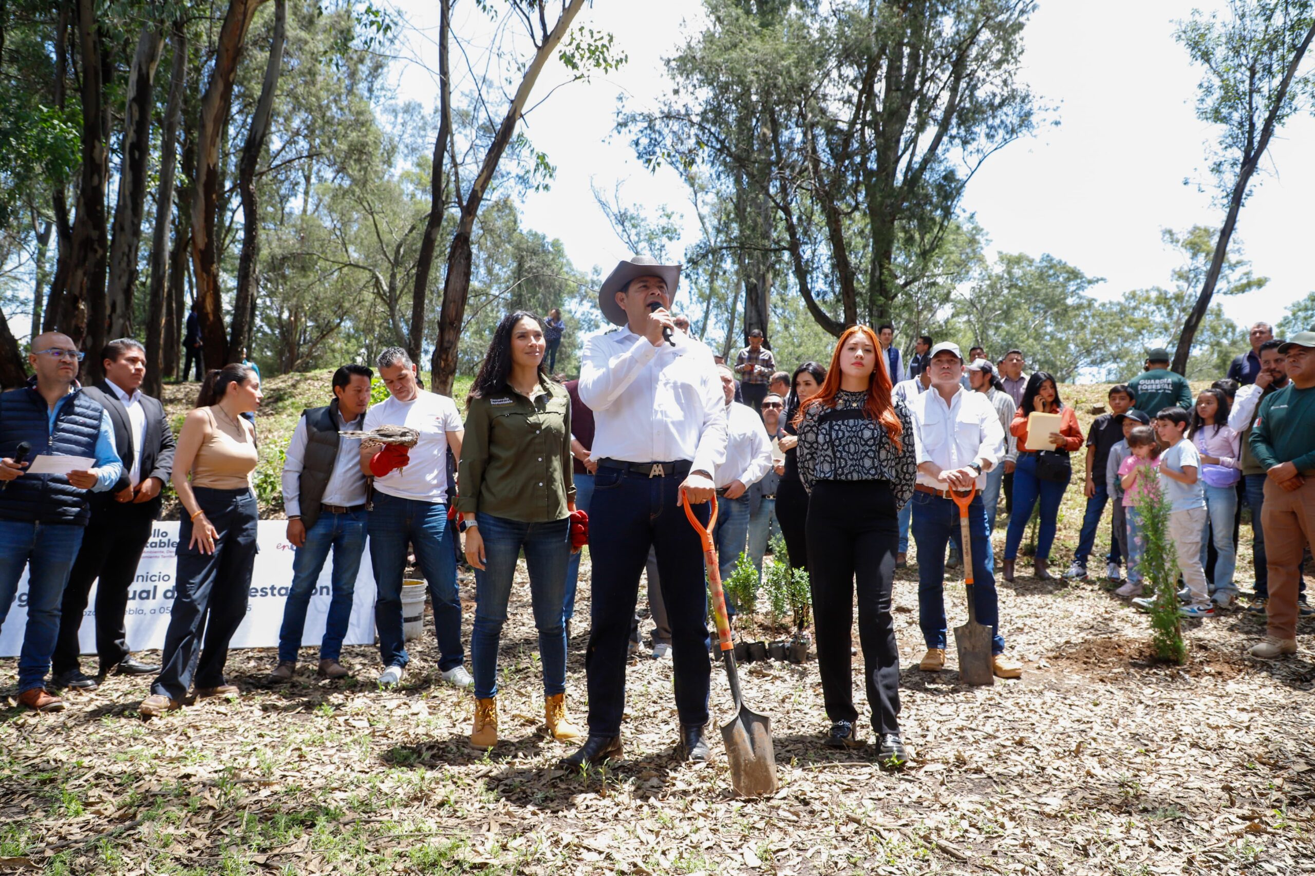 Armenta sembrará 1 millón 719 mil árboles en Puebla