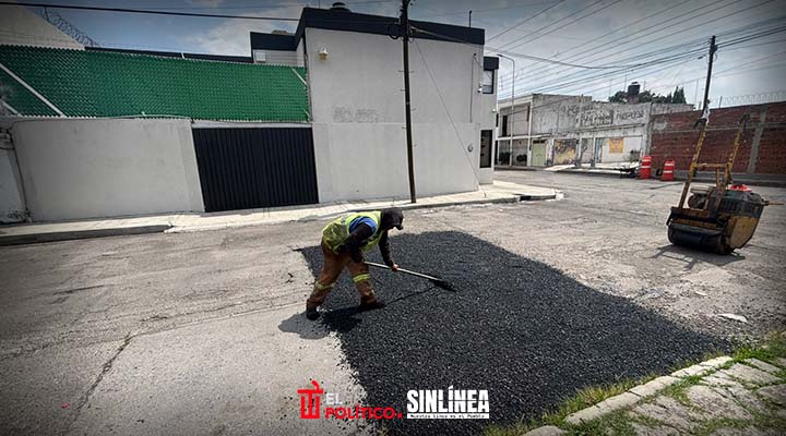 Ayuntamiento Municipal pone en marcha la campaña Bacheando Puebla