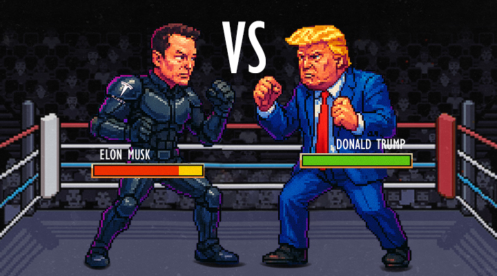 La pelea de Trump y Musk por el plan fiscal