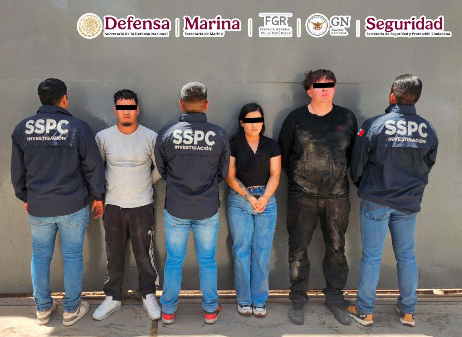 Autoridades decomisan droga con valor de 2 mil 925 mdp durante fin de semana