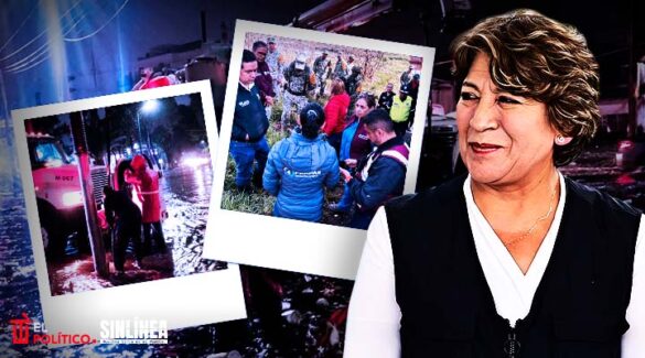 Delfina Gómez atenderá afectaciones por lluvias en Edomex