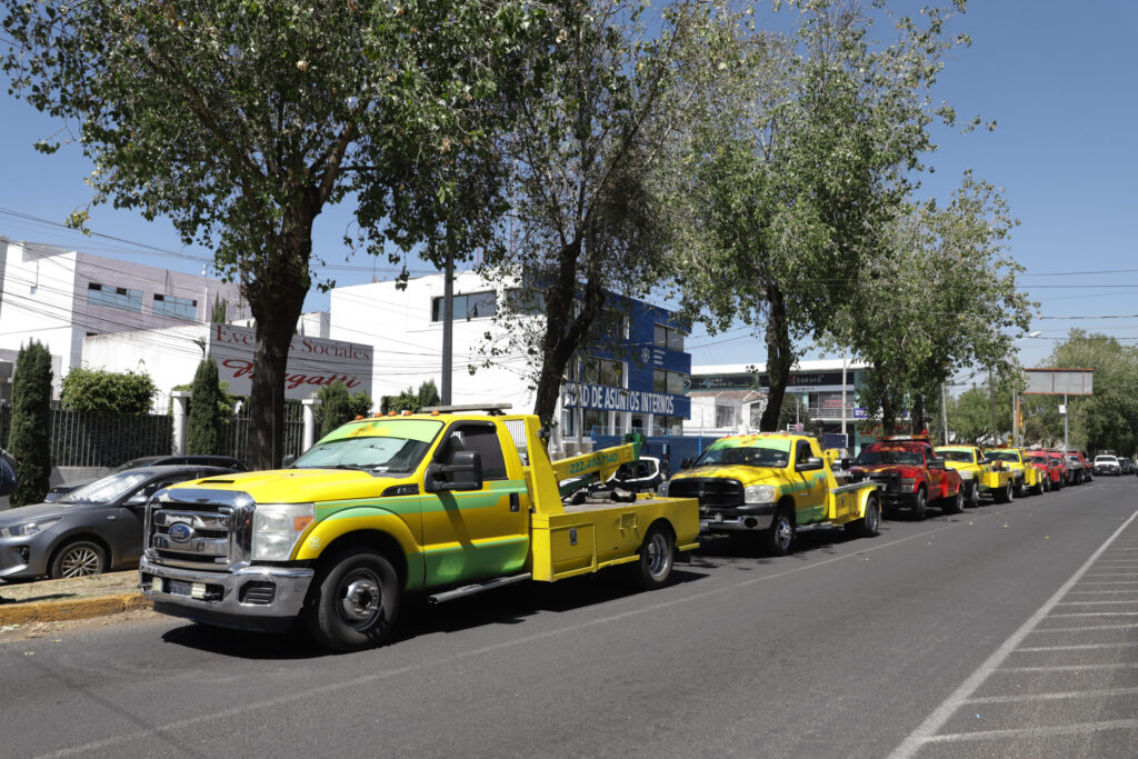 gruas en Puebla