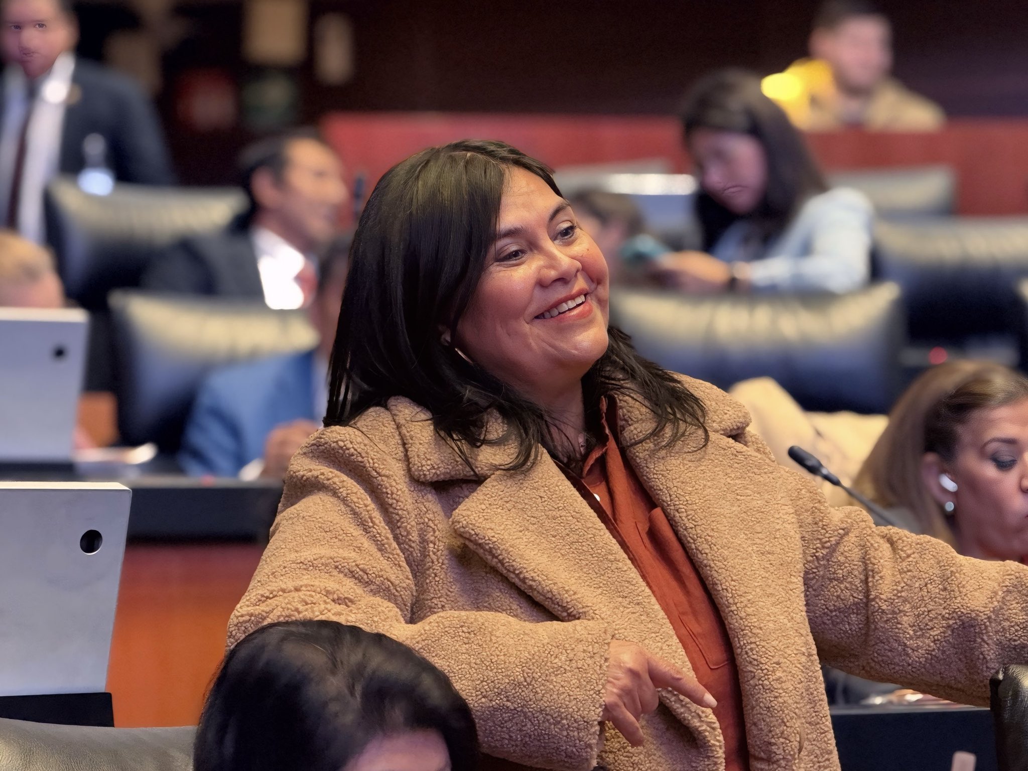 Guadalupe Chavira defiende reforma de telecomunicaciones
