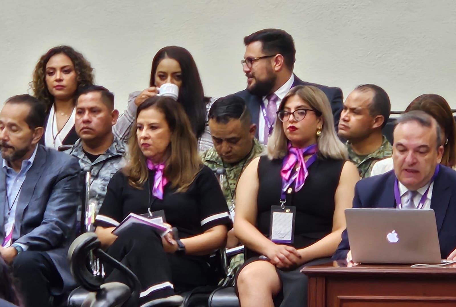Guadalupe Taddei responde que presencia de militares 