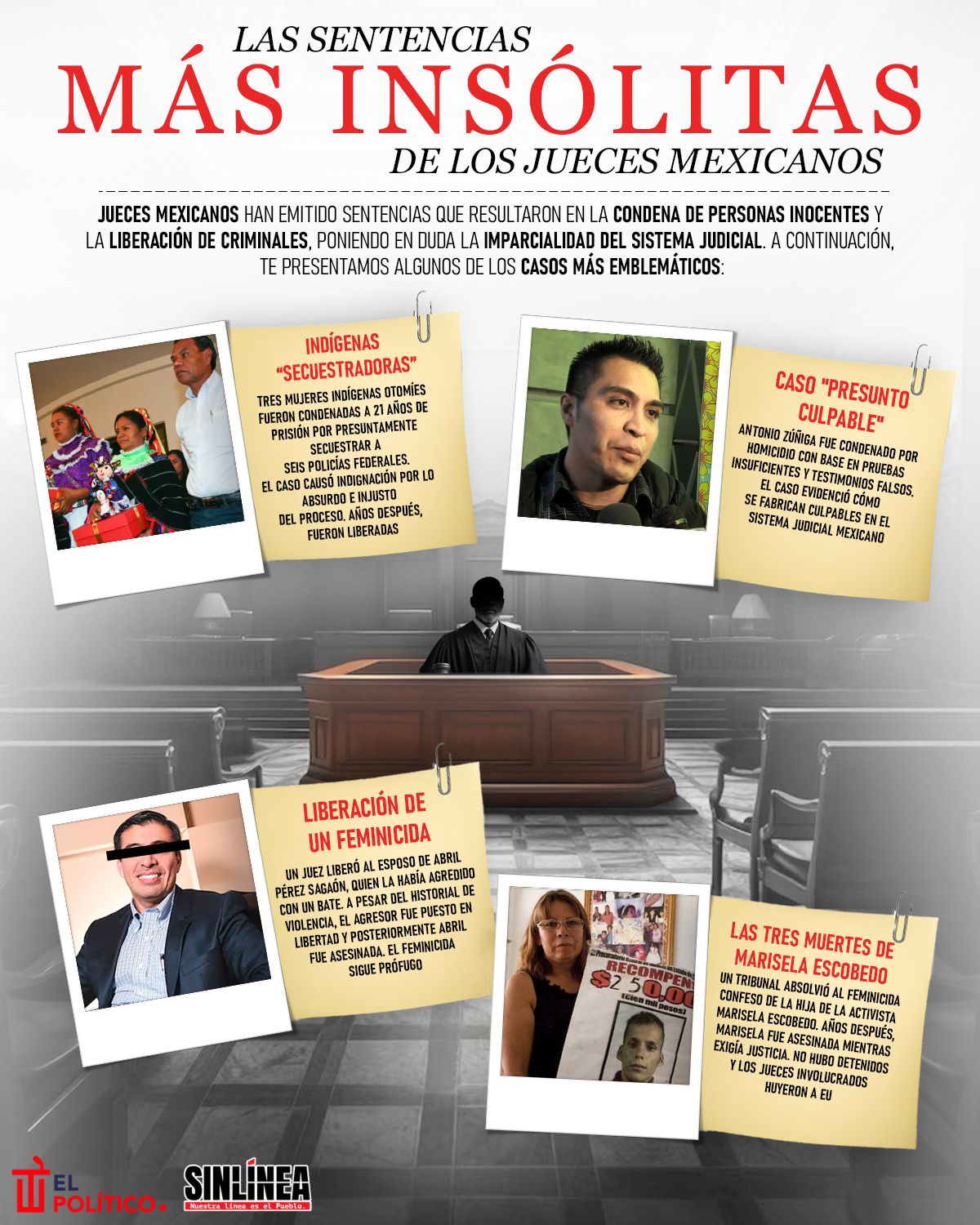 Infografía editorial de Anabel Hernández es demandada 