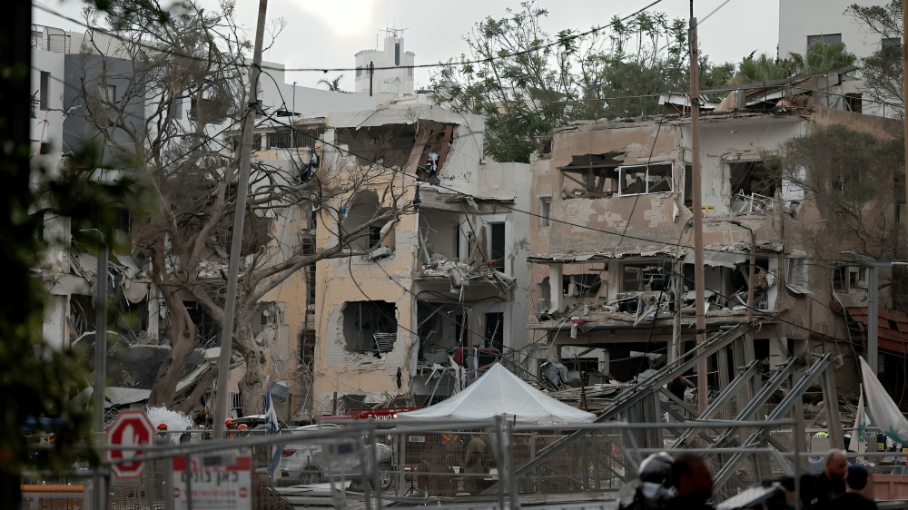 Irán destrozado