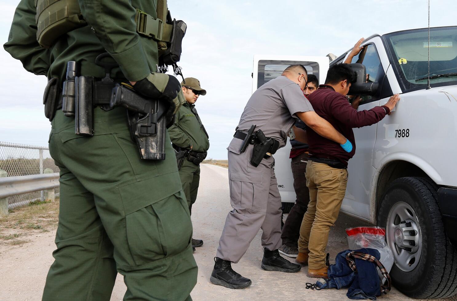Migrantes arrestados 
