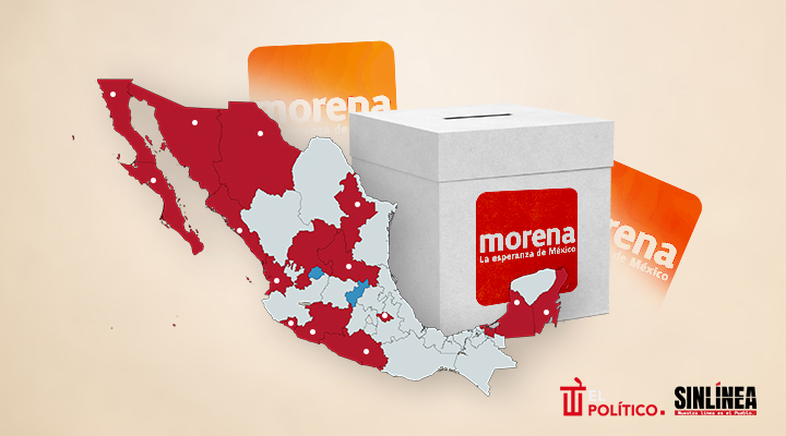 El Heraldo: Morena arrasaría gubernaturas en 2027
