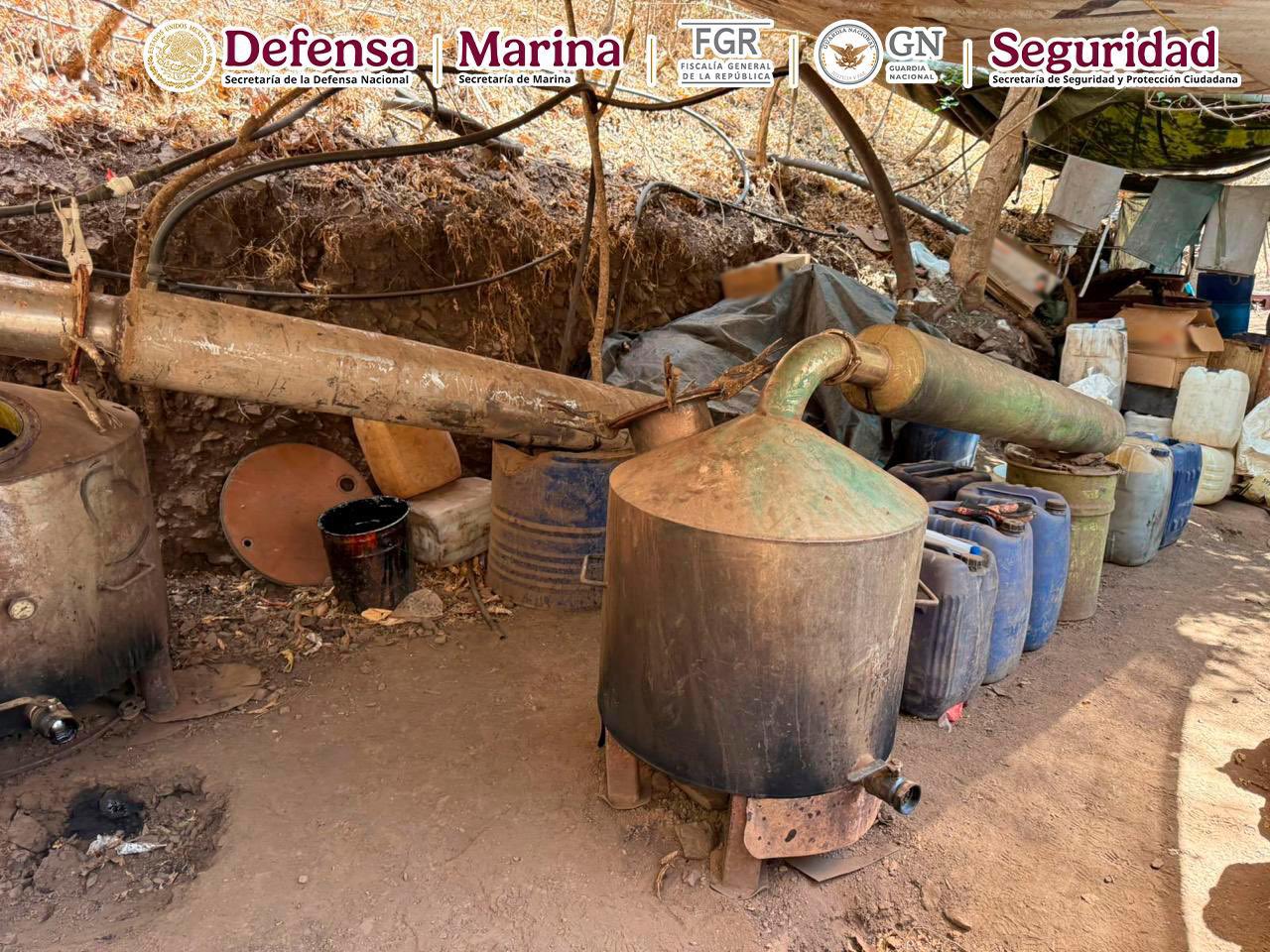 Narcolaboratorio en Durango