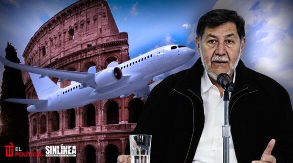 Noroña aclara que viaje a Roma no le costó al Senado