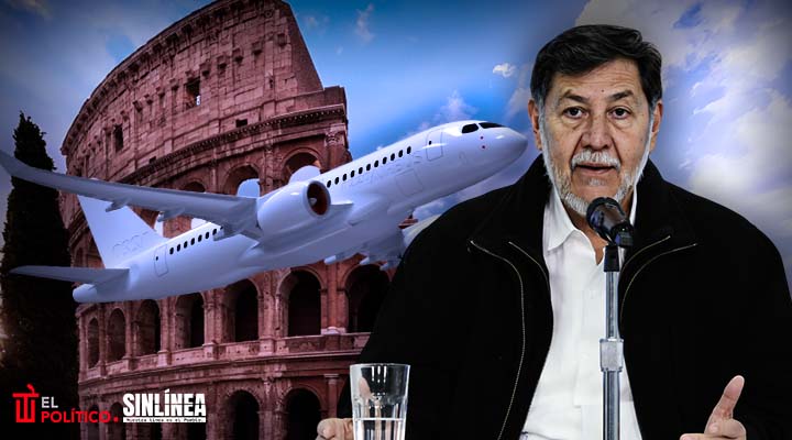 Noroña aclara que viaje a Roma no le costó al Senado