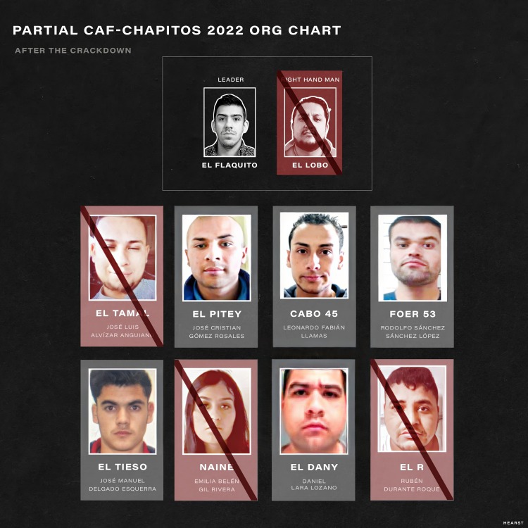 Objetivos en el narco