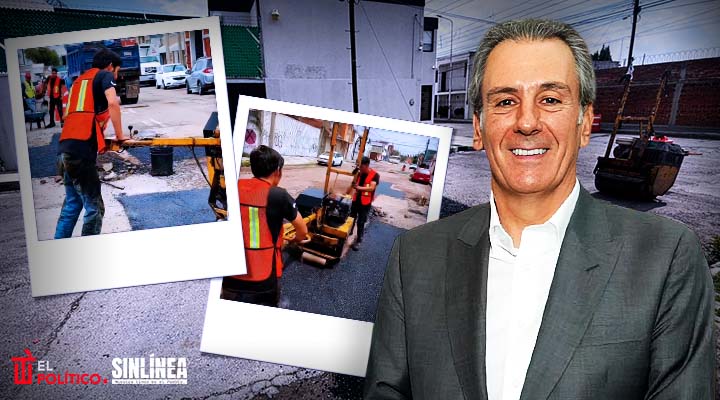 Pepe Chedraui promete tapar más de 300 mil baches en Puebla
