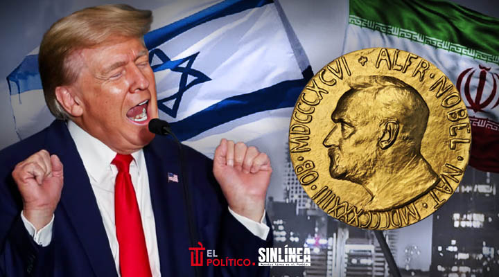 Piden nobel de la paz a Trump por tregua entre Israel e Irán